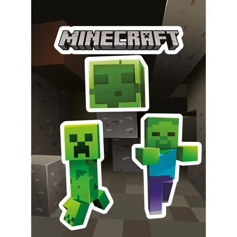 Minecraft Creepers - Vinyl Sticker Pack Image 1