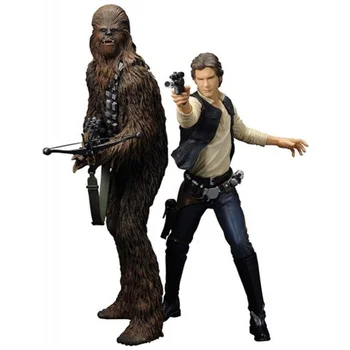 Kotobukiya Star Wars Han Solo and Chewbacca ArtFX+ Statue