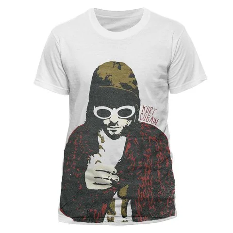 Kurt Cobain Men's T-Shirt - Posterized