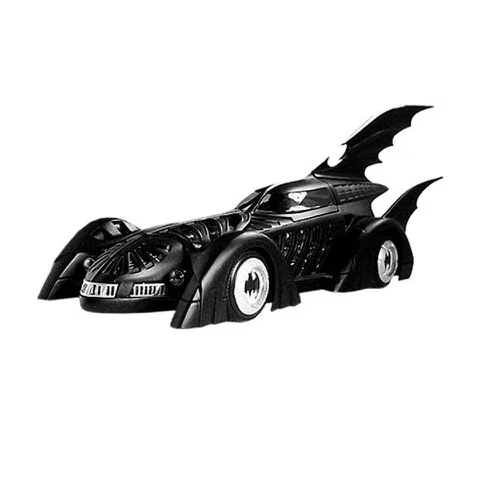 Hot Wheels Elite Batman Forever Batmobile 1:18 Scale Model Image 1