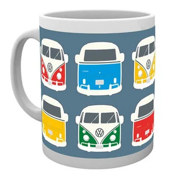 VW Camper Colour Illustration Mug