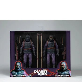 NECA Planet of the Apes Classic Gorilla Soldier 2 Pack 7 Inch Action Figures