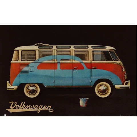 VW Camper Paint Advert - Maxi Poster - 61 x 91.5cm Image 1