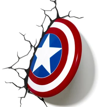 Marvel Captain America Shield 3D Light