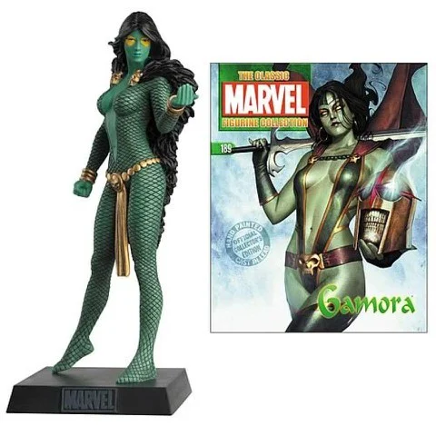 Marvel Comics Gamora Collector Magazine with Action Figure Image 1
