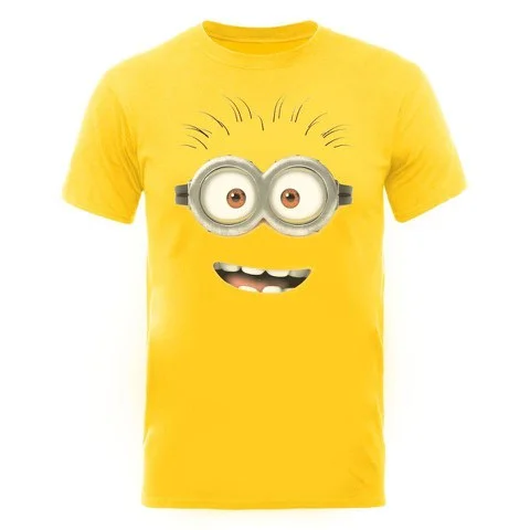 Despicable Me 2 Men's T-Shirt Minion Dave - Yellow