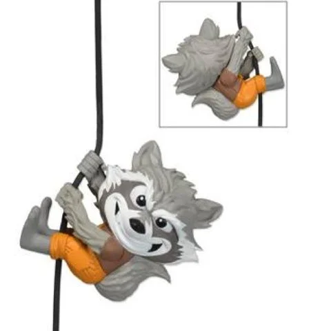 NECA Marvel Guardians of the Galaxy Rocket Raccoon 2 Inch Scaler Figure Image 1