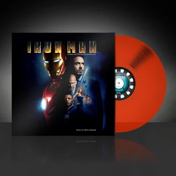 Iron Man: The Original Motion Picture Soundtrack OST – Zavvi Exclusive - Limited Coloured Red Vinyl (500 Worldwide Only)