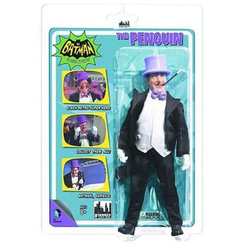 DC Comics Batman 1966 TV Series Penguin 8 Inch Action Figure Image 1