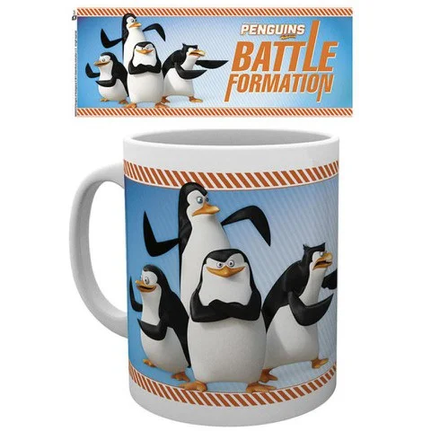 Penguins of Madagascar Battle Formation Mug Image 1