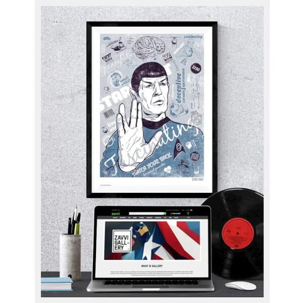 Spock's Brain Limited Edition Giclee Art Print - Timed Sale