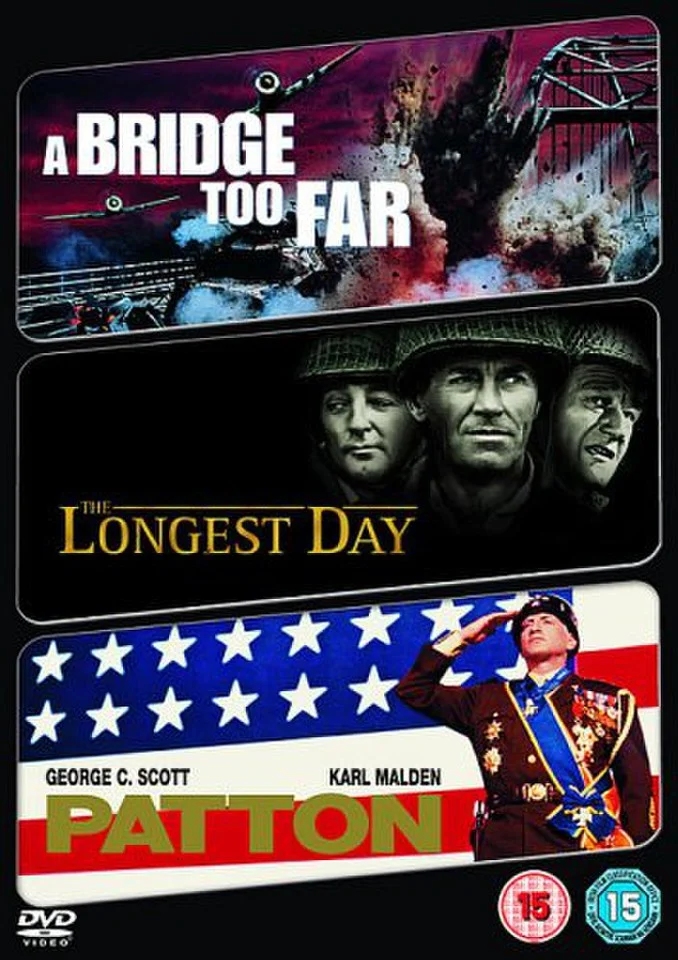 Longest Day/ A Bridge Too Far/ Patton Image 1