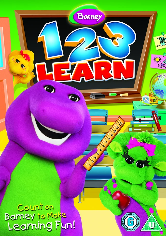Barney: 1, 2, 3 Learn Image 1