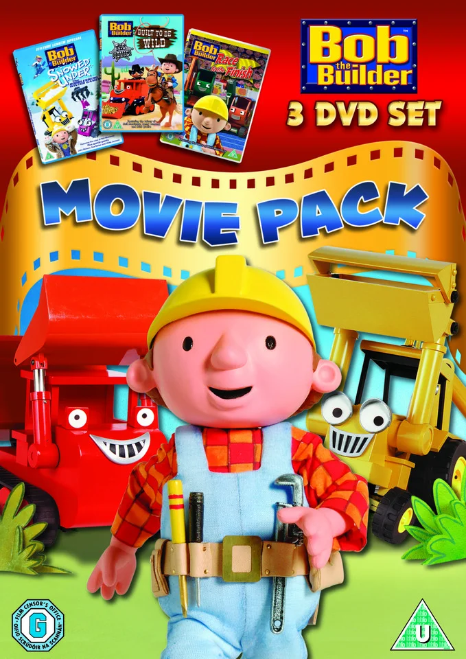 Bob the Builder Movie Pack (Snowed Under / Built to be Wild / Race to the Finish) Image 1
