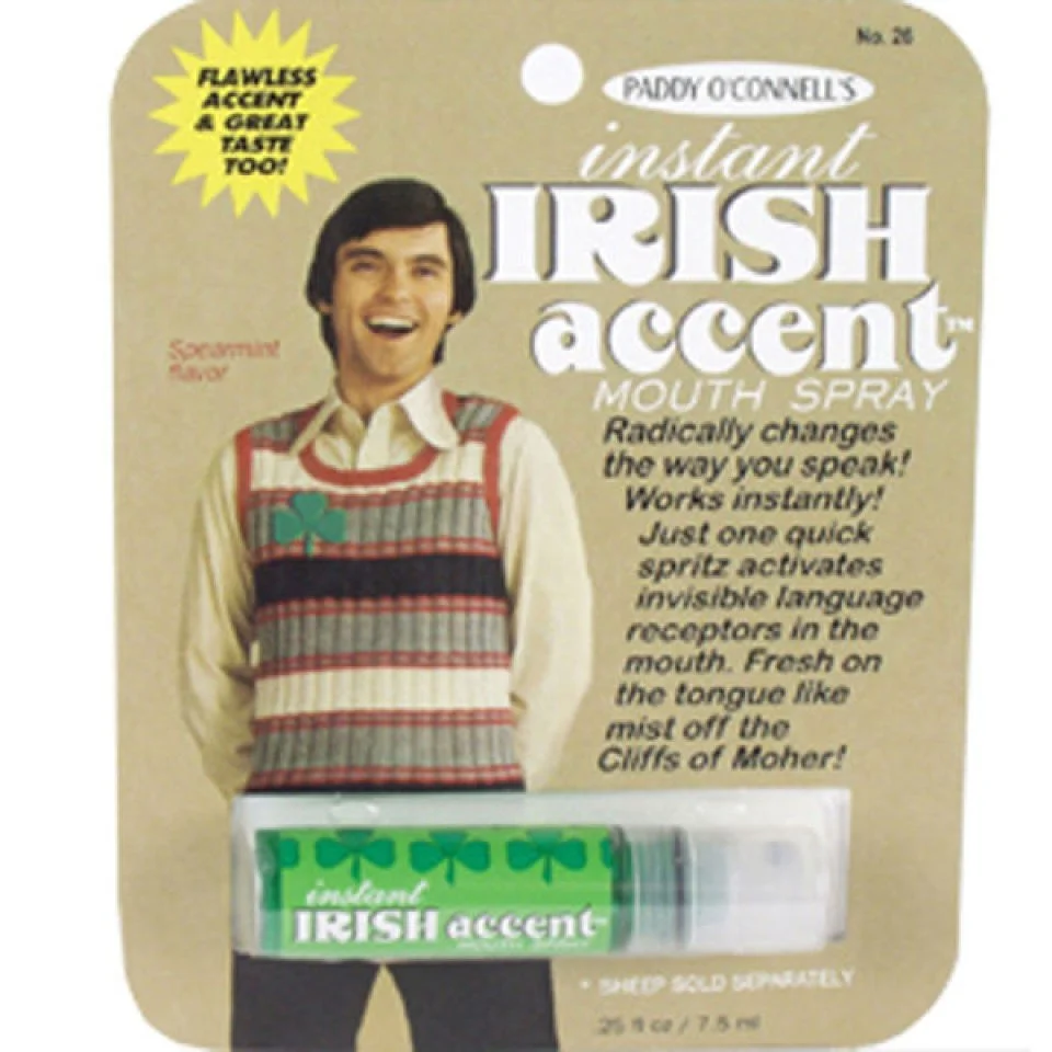 Irish Accent Mouth Spray Image 1