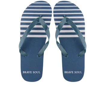 Brave Soul Men's Coast Flip Flops - Navy
