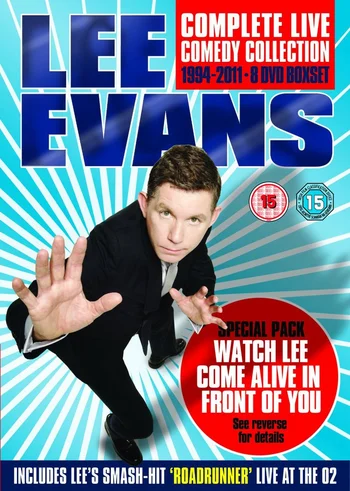 Lee Evans - Complete Live Comedy Collection Special Pack: 1994-2011