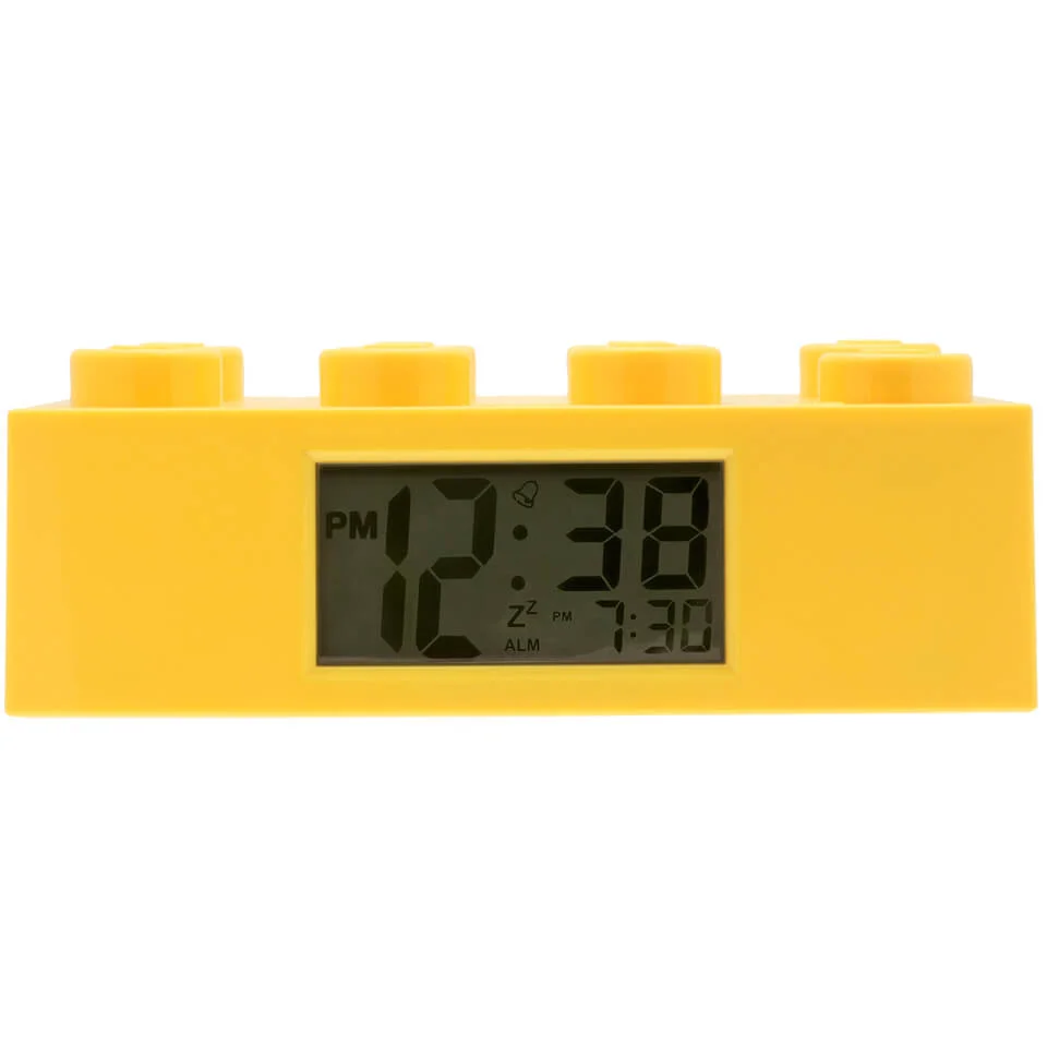 LEGO Alarm Clock - Yellow Image 1