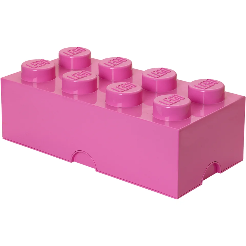 LEGO Storage Brick 8 - Pink Image 1