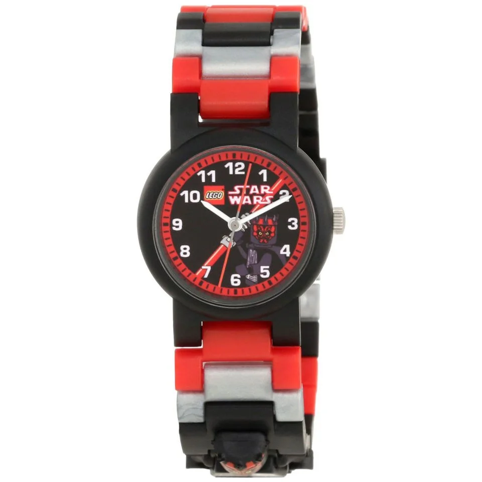 LEGO Star Wars: Darth Maul with Horns Minifigure Link Watch Image 1