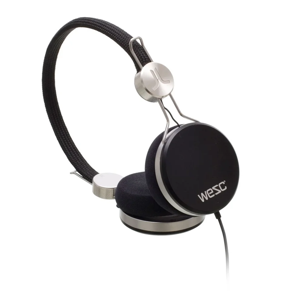 Wesc Banjo Headphones - Black Silver Image 1