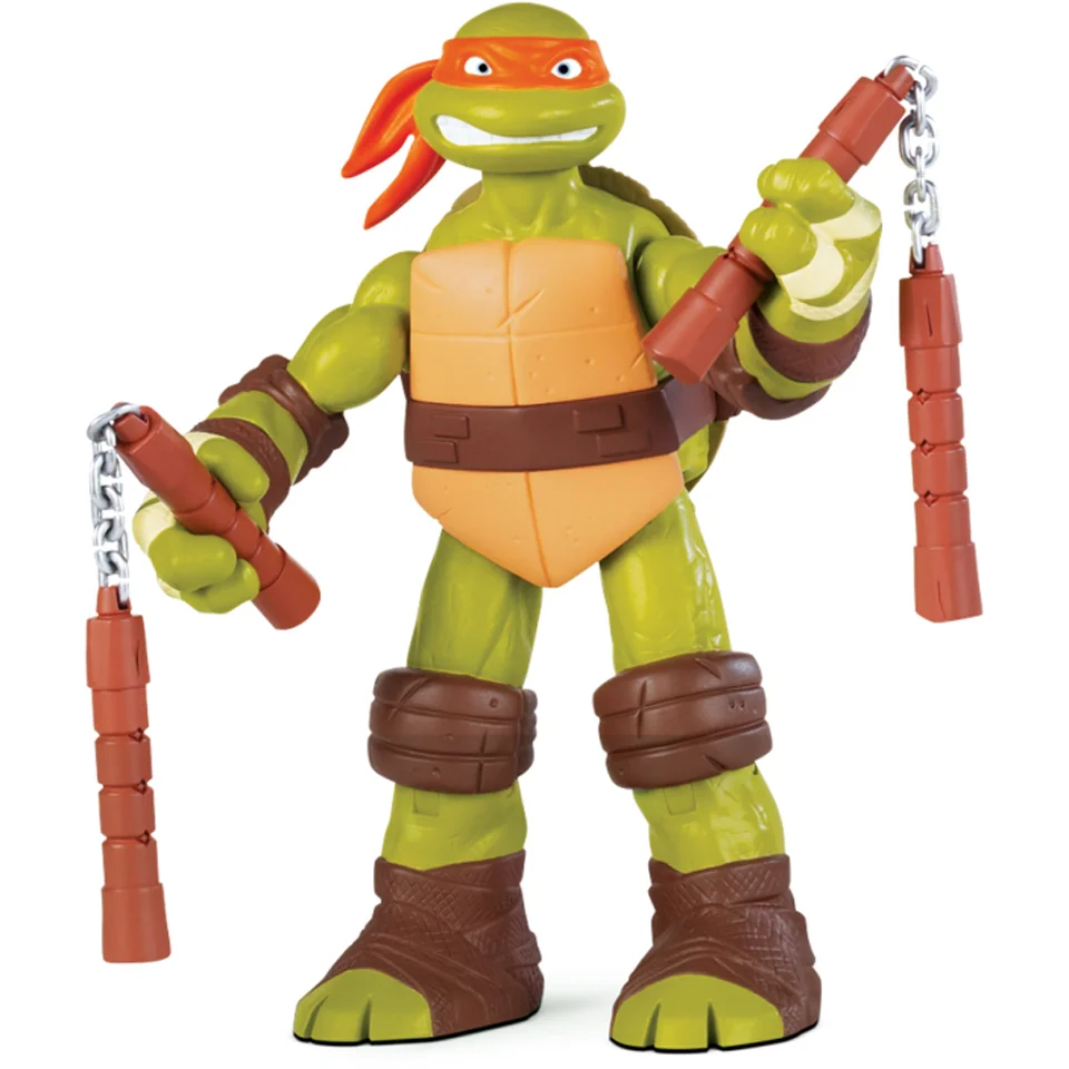 Teenage Mutant Ninja Turtles Michelangelo Battle Shell Action Figure Image 1