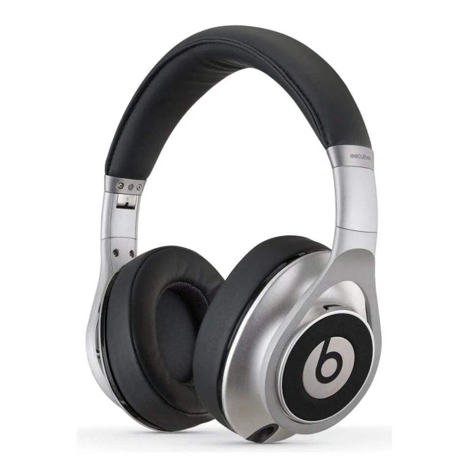 Beats by Dr. Dre Executive Over Ear Headphones - Silver - Manufacturer Refurbished Image 1