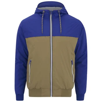 Brave Soul Men's Parakeet Jacket - Blue/Stone