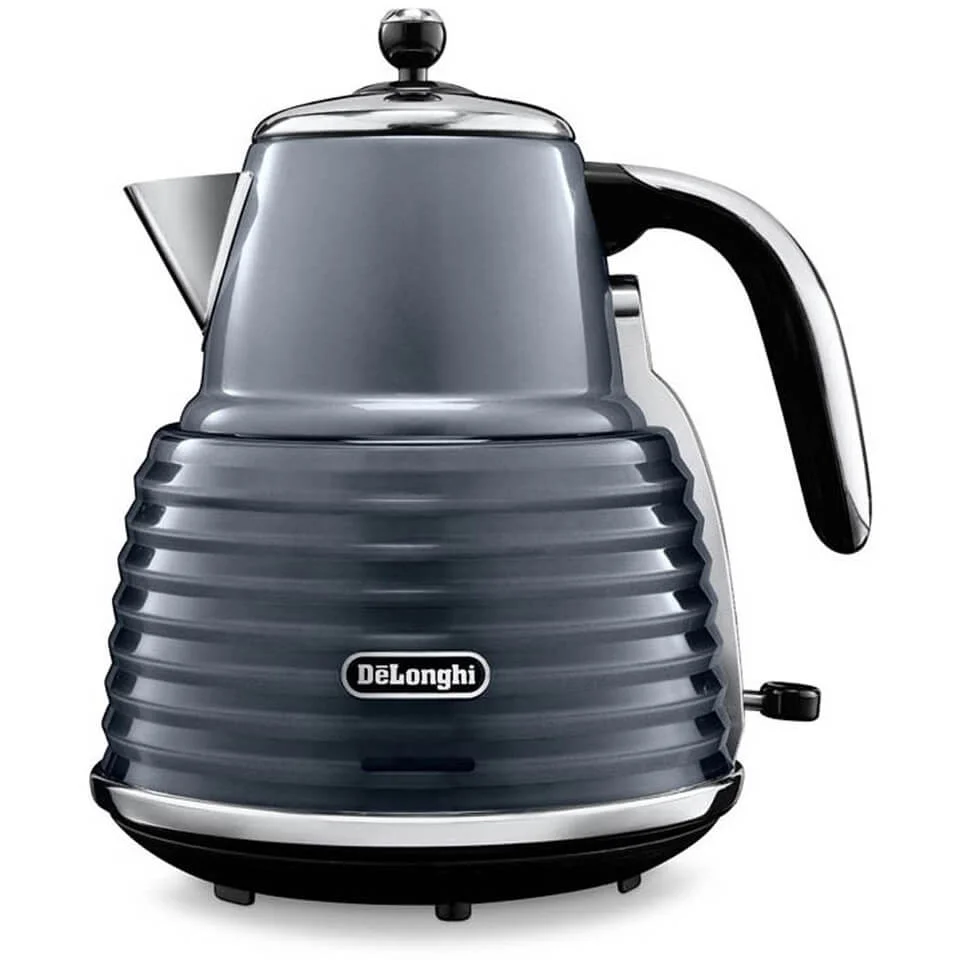 De'Longhi KBZ3001 Scultura Kettle - Gun Metal High Gloss Image 1