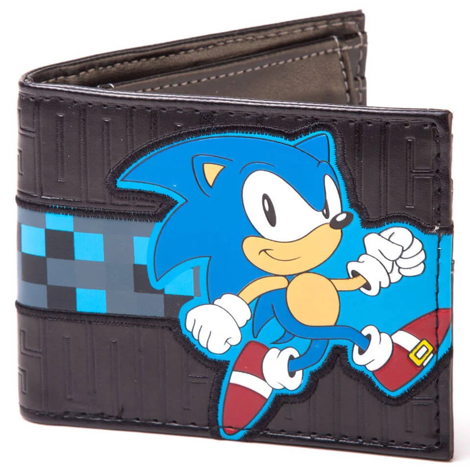 Sega Sonic The Hedgehog Running Wallet Image 1