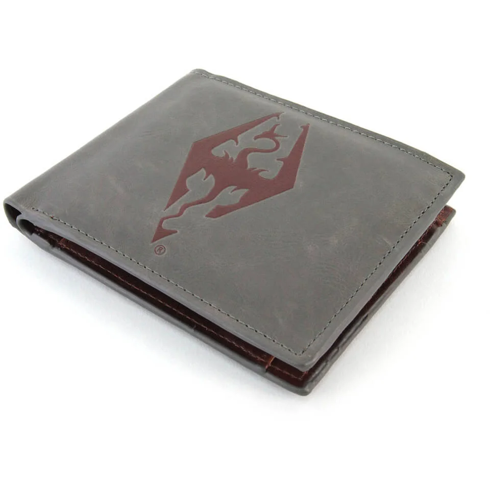 The Elder Scrolls Skyrim Dragonborn Faux Leather Wallet Image 1