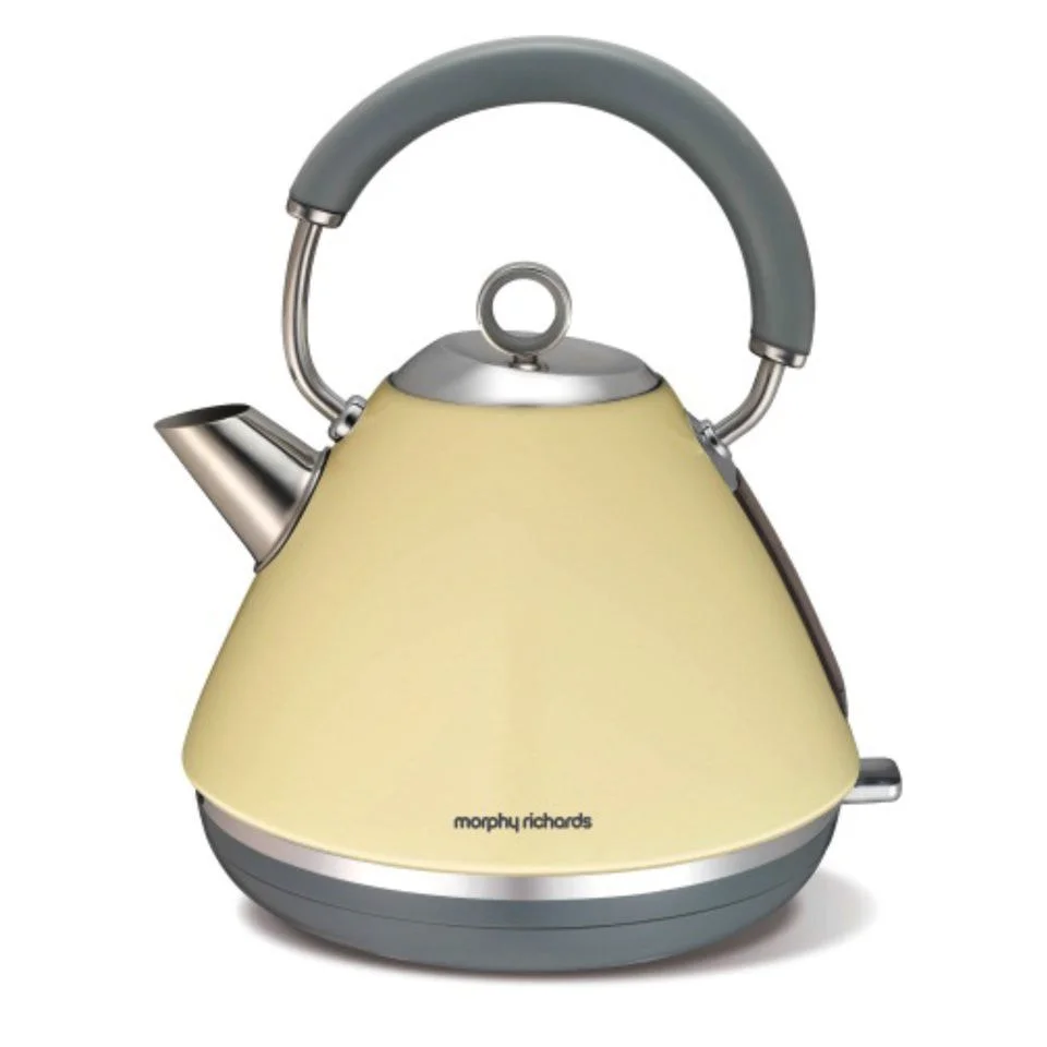 Morphy Richards 102003 Accents Traditional Kettle - Cream Image 1