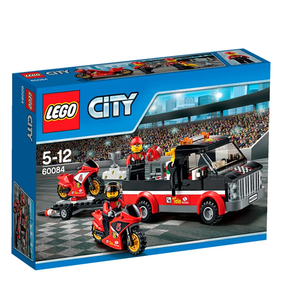 LEGO City: Racing Bike Transporter (60084) Image 1