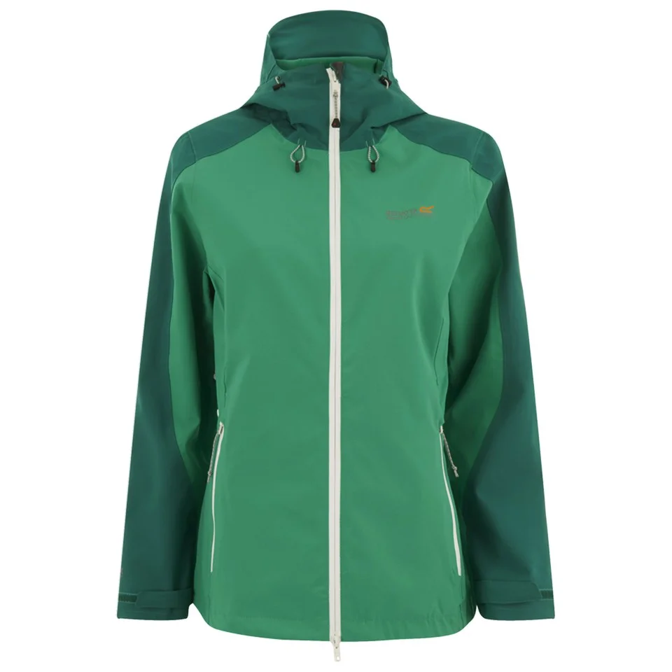 Regatta Women's Point 214 Topout Isotex 15000 Waterproof Jacket - Arcadia Green - UK 8 - Green Image 1