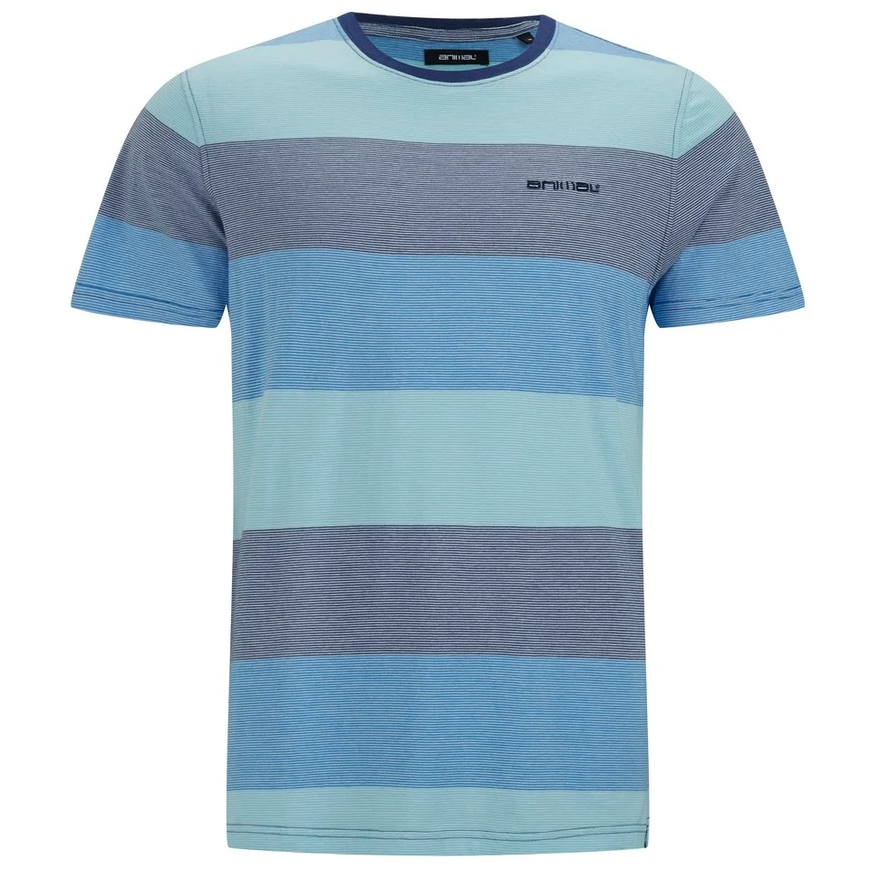 Animal Men's Lomos Graphic T-Shirt - French Navy - S - Blue Image 1