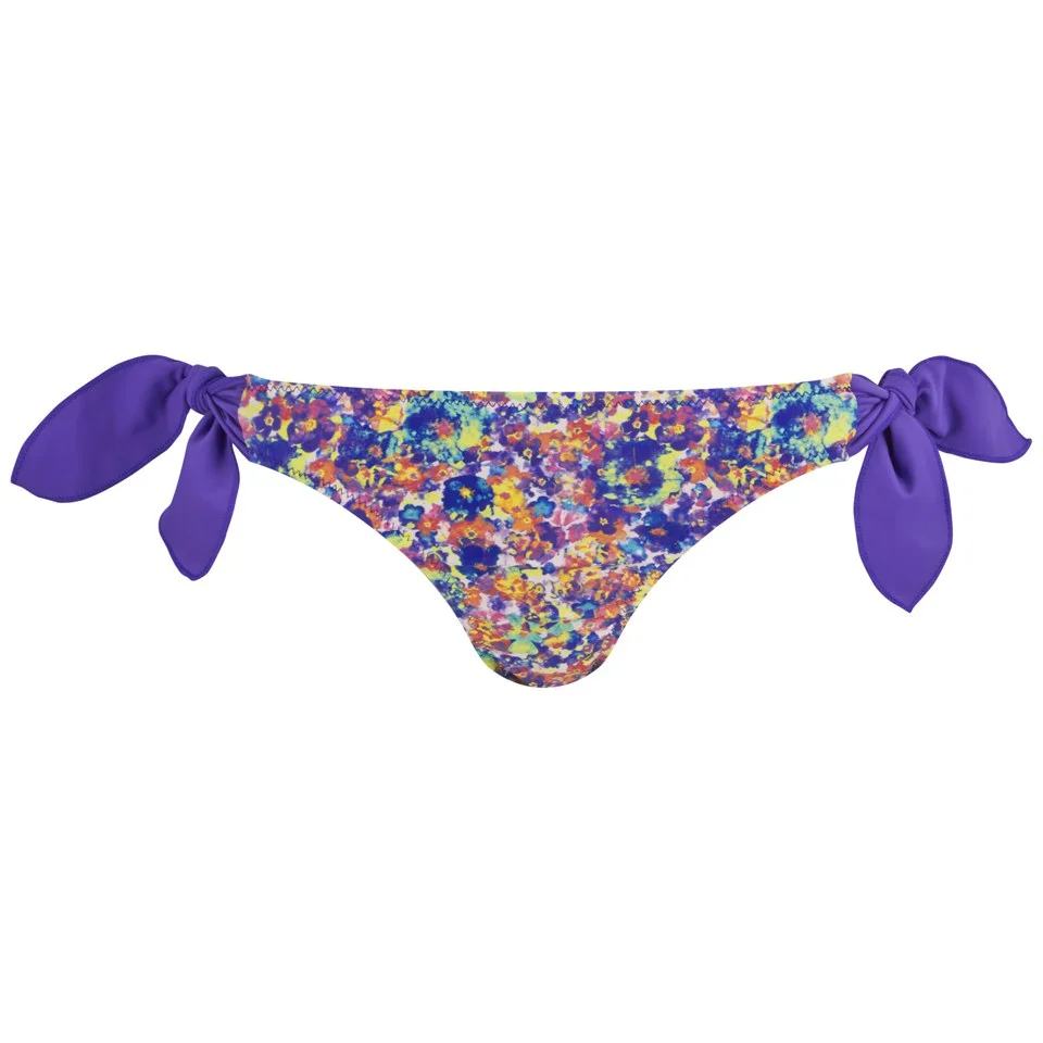 Vero Moda Women's Bikka Bikini Bottoms - Liberty - UK 10 - Multi Image 1