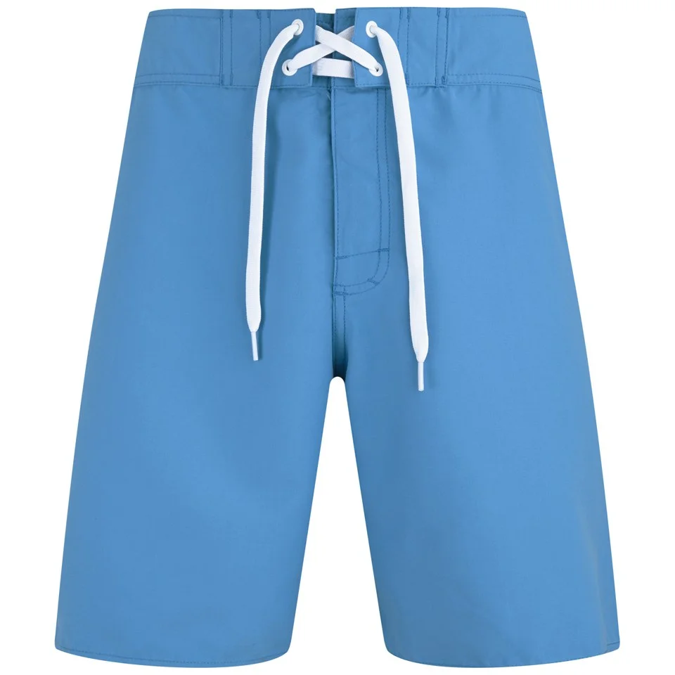 Animal Mens 20 Inch Bodella Fixed Waist Board Shorts - Mid Blue - W28 - Blue Image 1