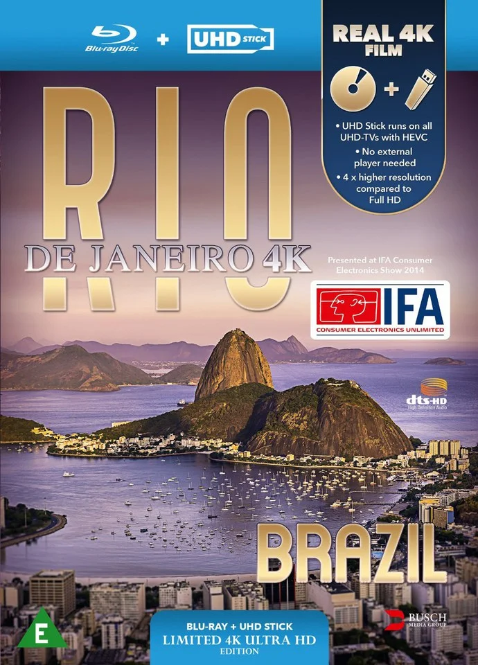 Rio De Janeiro, Brazil - 4K Ultra HD Stick & Disc (Includes 3D) Image 1