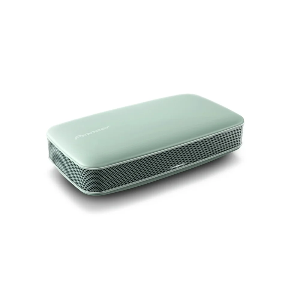 Pioneer FREEme: Rubber Coated Portable Speaker with Bluetooth and NFC - Green Image 1