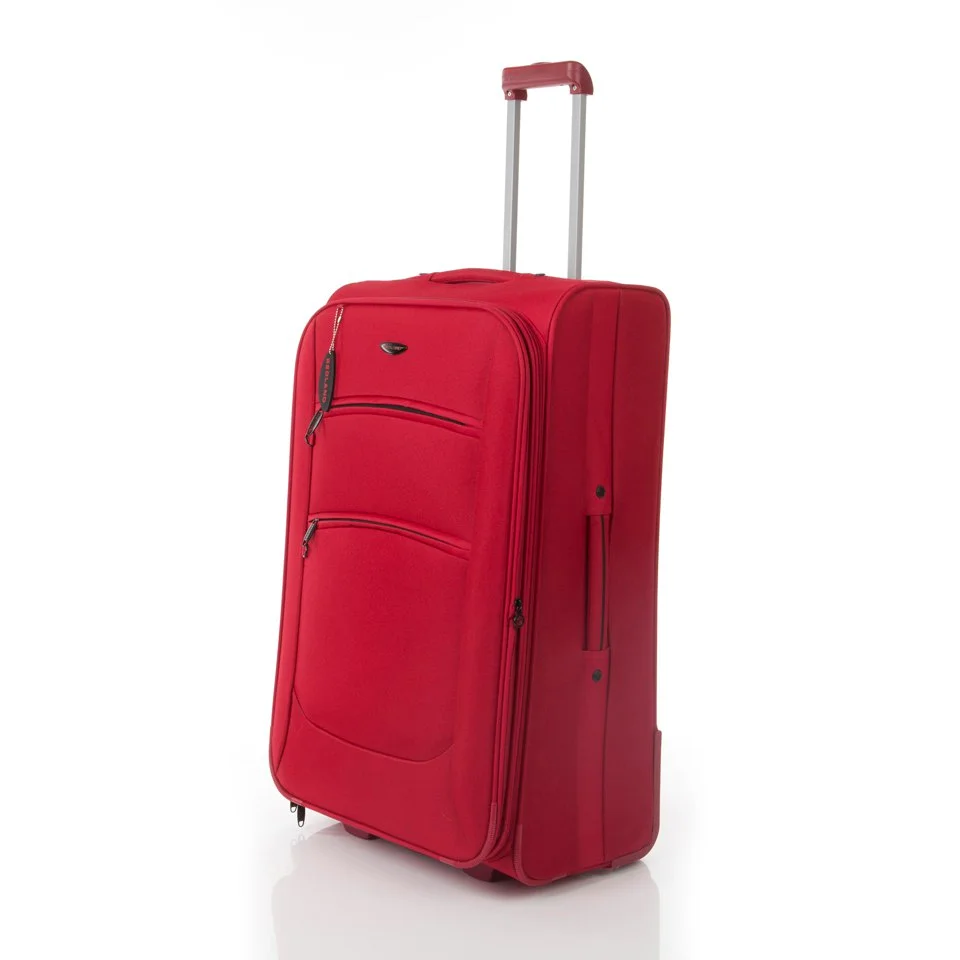 Redland '50FIVE Collection' 2 Wheel Trolley Suitcase - Red - 65cm Image 1