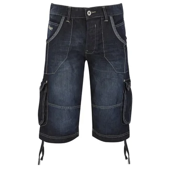 Crosshatch Men's Kanaster Denim Shorts - Tint Wash