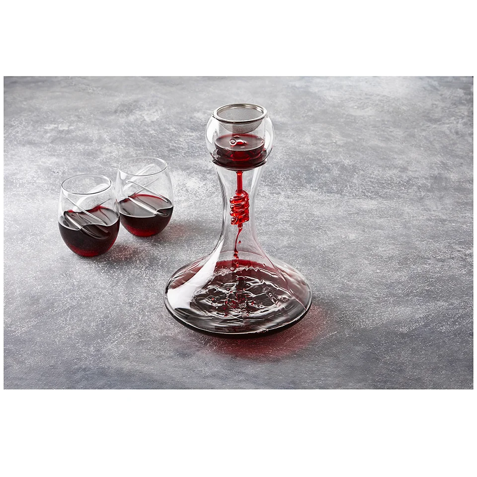 Twister Aerator and Decanter Set Image 1