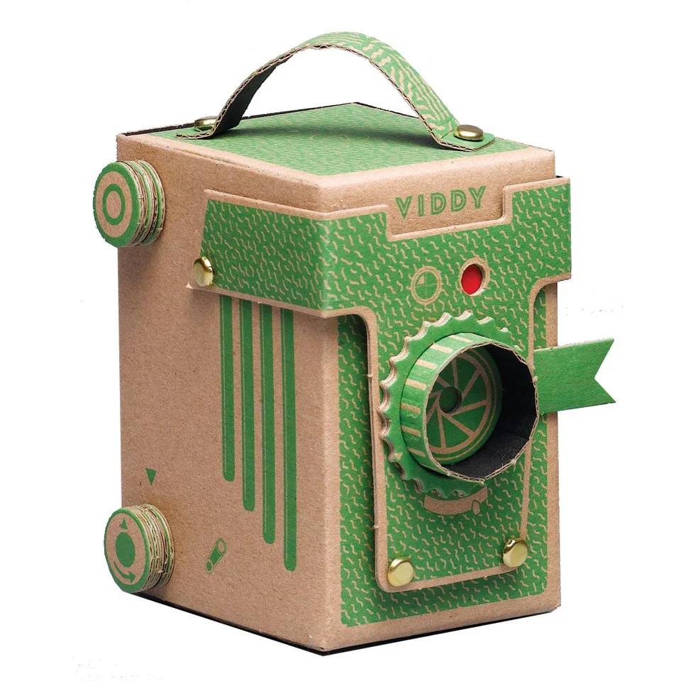 Viddy Pop Up Pinhole Camera Kit - Green Image 1