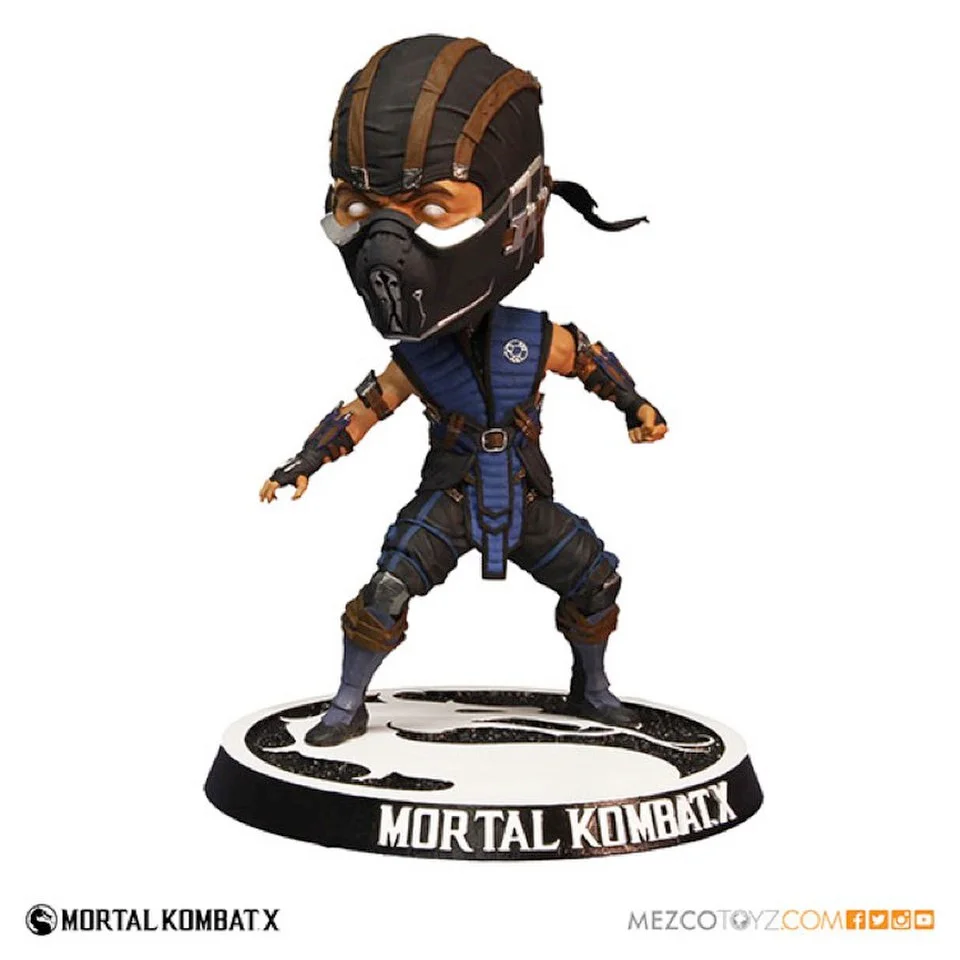 Mortal Kombat X Subzero Bobble Head Action Figure Image 1