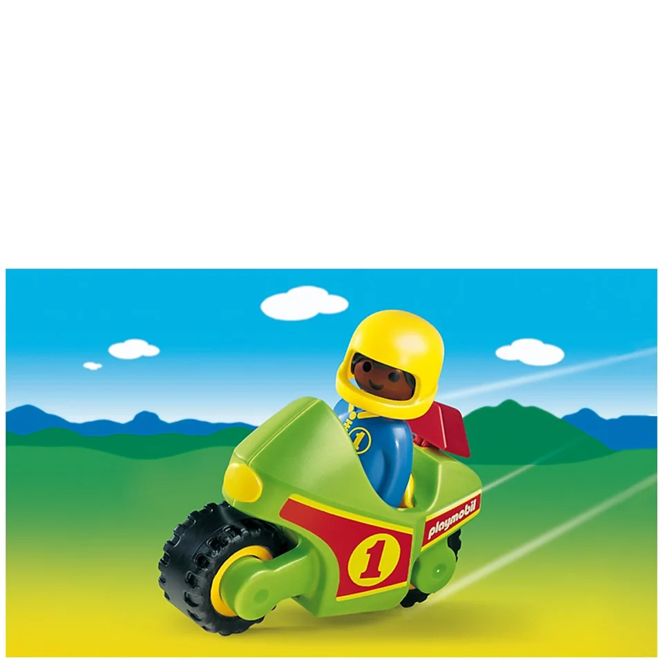 Playmobil 1.2.3 Motor Bike (6719) Image 1