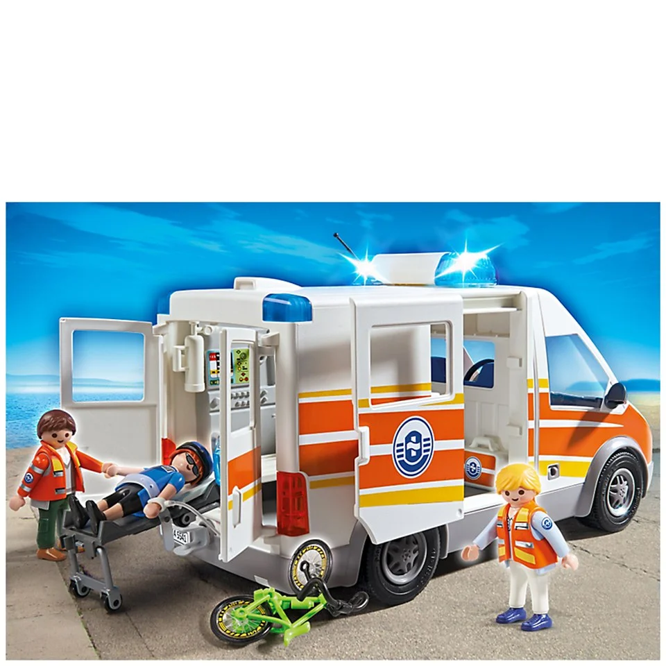 Playmobil Coast Guard Ambulance with Siren (5541) Image 1
