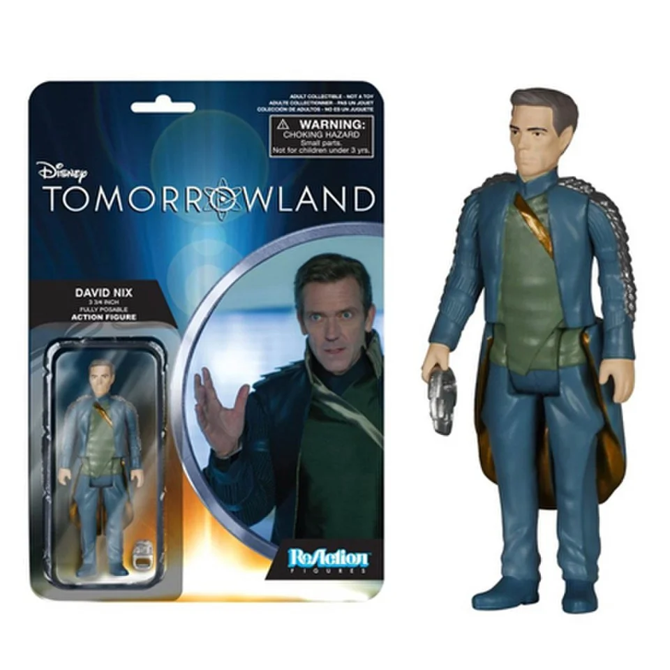 ReAction Disney Tomorrowland David Nix 3 3/4 Inch Action Figure Image 1