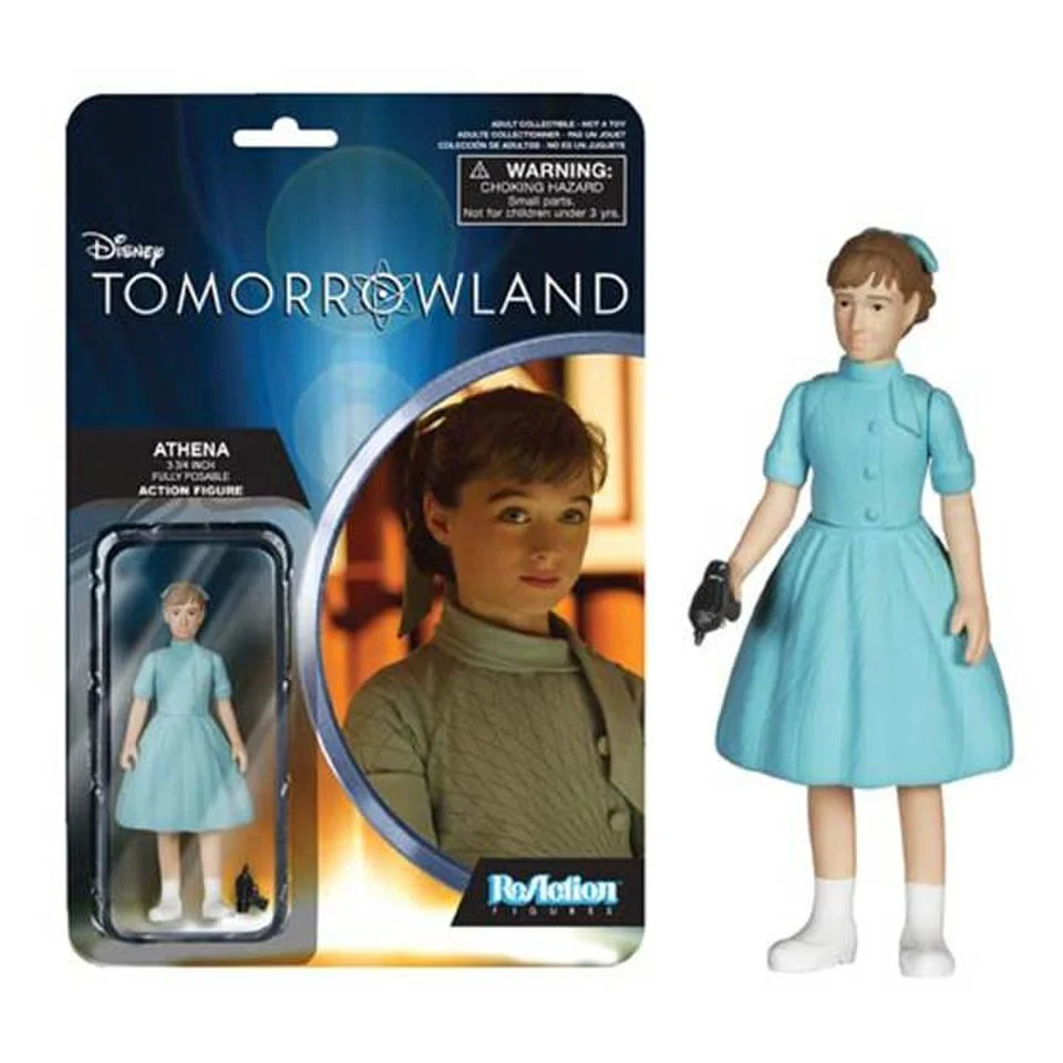 ReAction Disney Tomorrowland Athena 3 3/4 Inch Action Figure Image 1