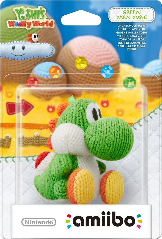 amiibo Yarn Yoshi Green Image 1