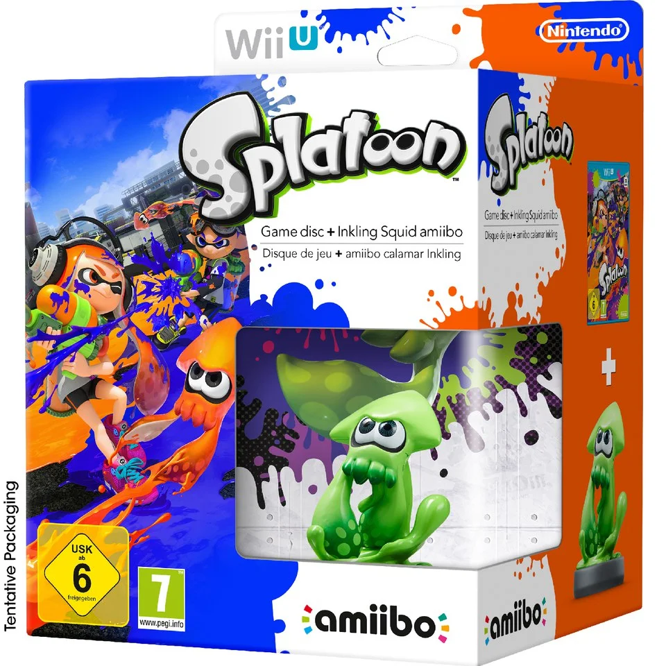Splatoon - Includes Inkling Squid amiibo Image 1